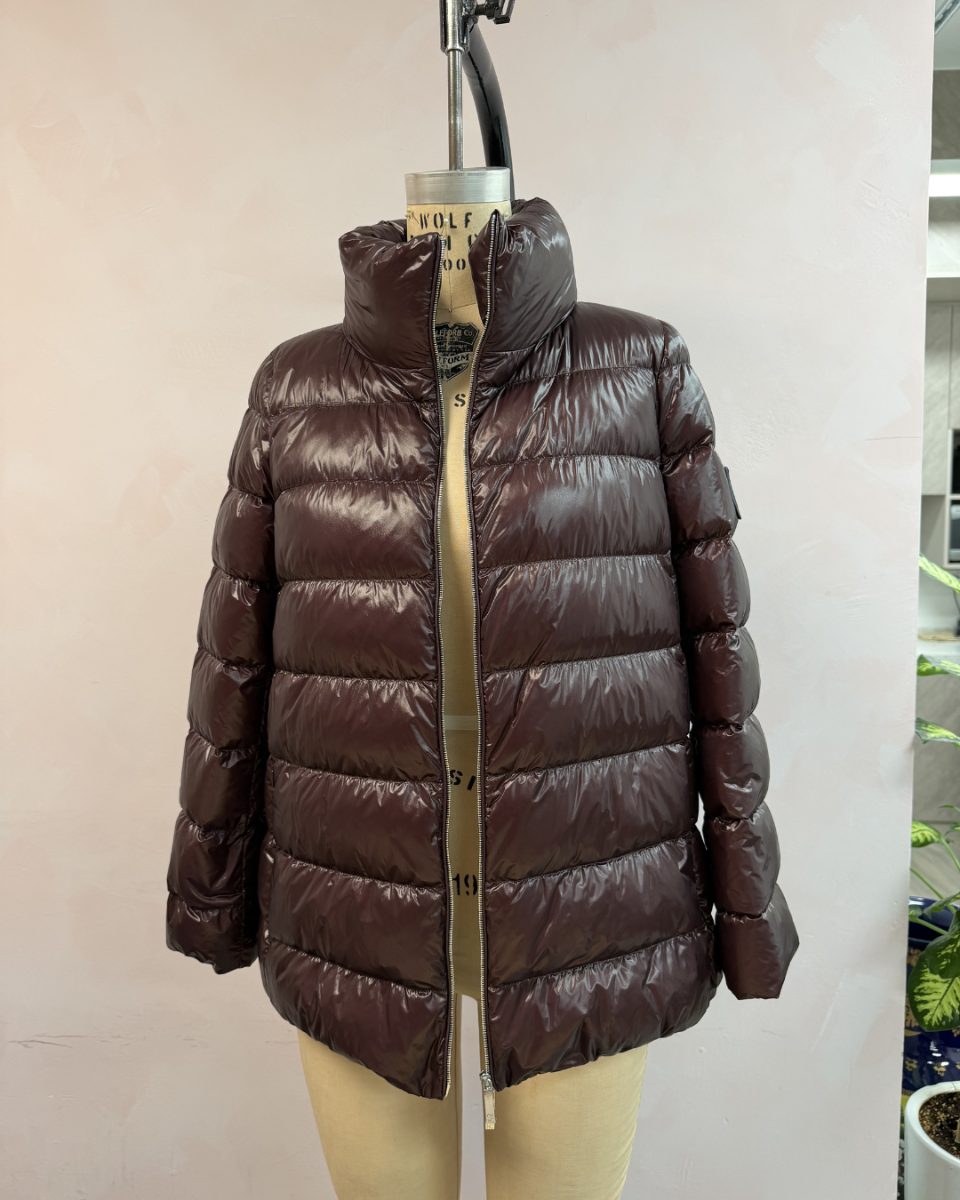 Carolina Herrera Brown XS Down Jacket (Factory Sample)