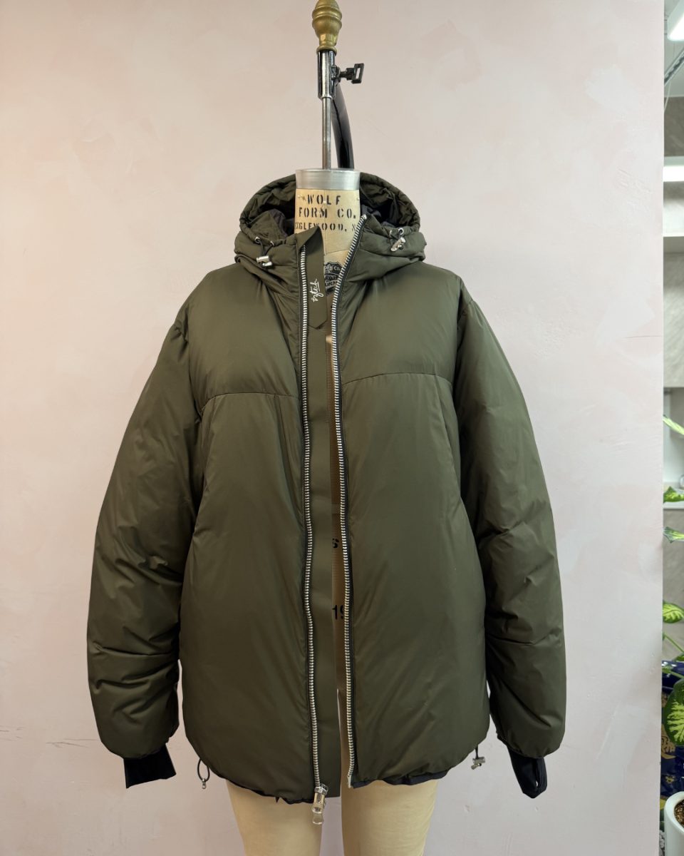 Aztech Green Down Jacket (Factory Sample)