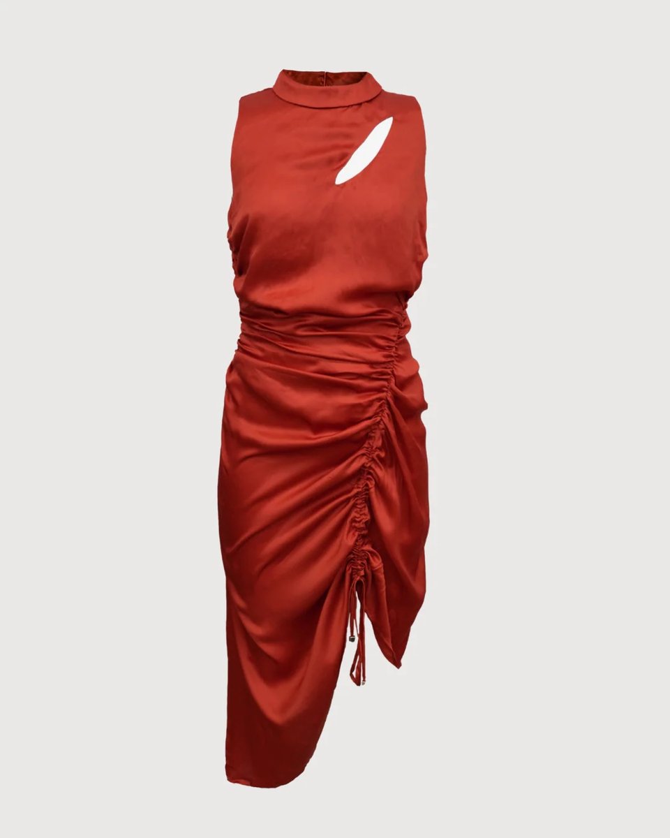 Sleeveless Calf Length Regia Dress - M