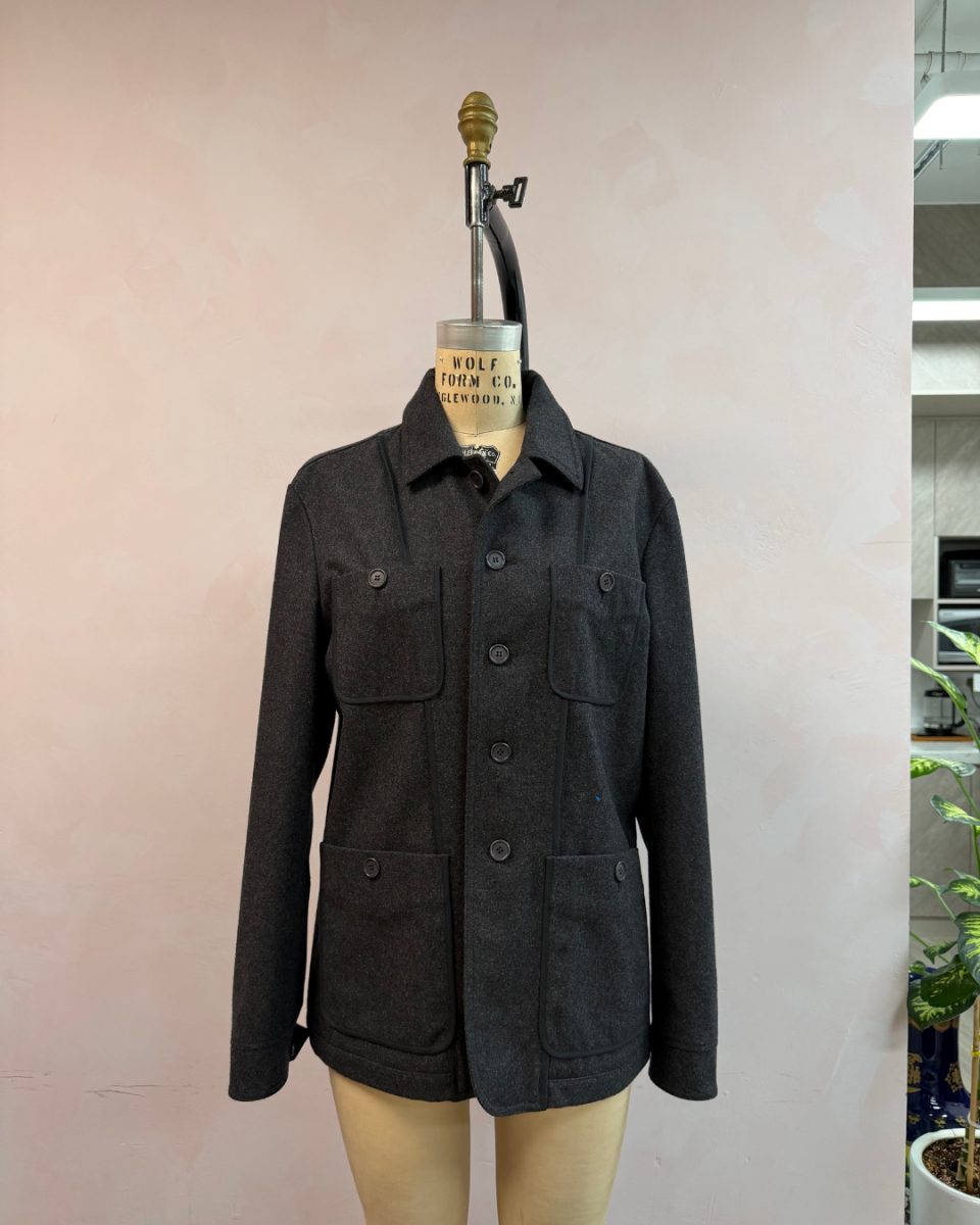 John Varvatos Black M Coat (Factory Sample)