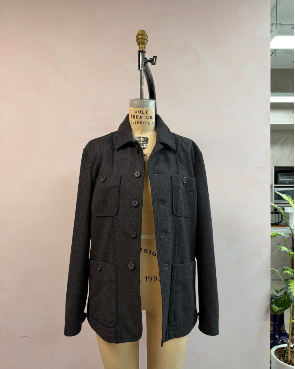 John Varvatos Black M Coat (Factory Sample)