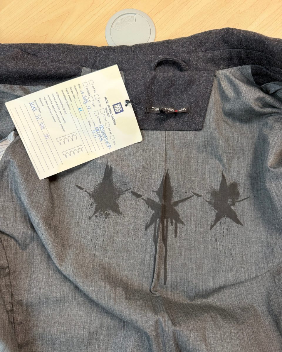 John Varvatos Black M Coat (Factory Sample)