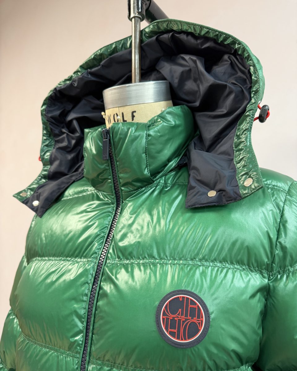 Carolina Herrera Green M Down Jacket (Factory Sample)