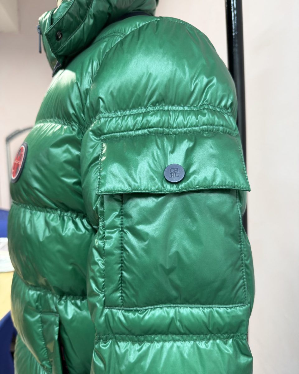 Carolina Herrera Green M Down Jacket (Factory Sample)