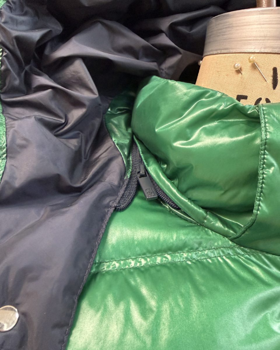 Carolina Herrera Green M Down Jacket (Factory Sample)