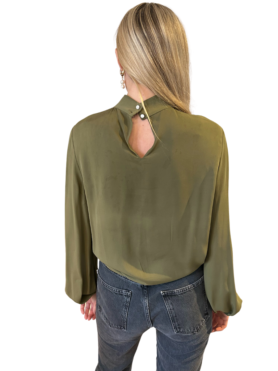 Theory Olive Shirt