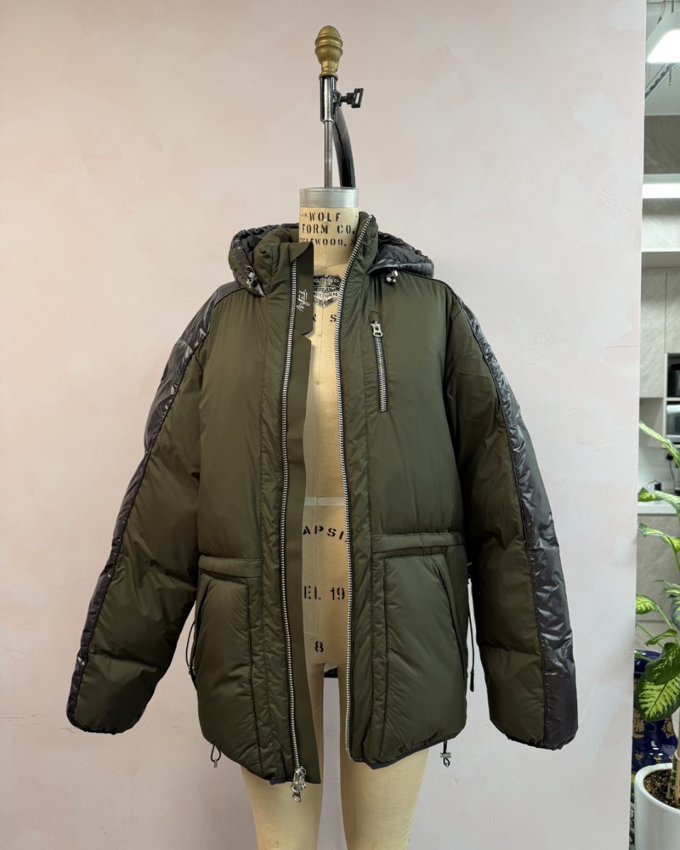 Aztech Green Down Jacket (Factory Sample)