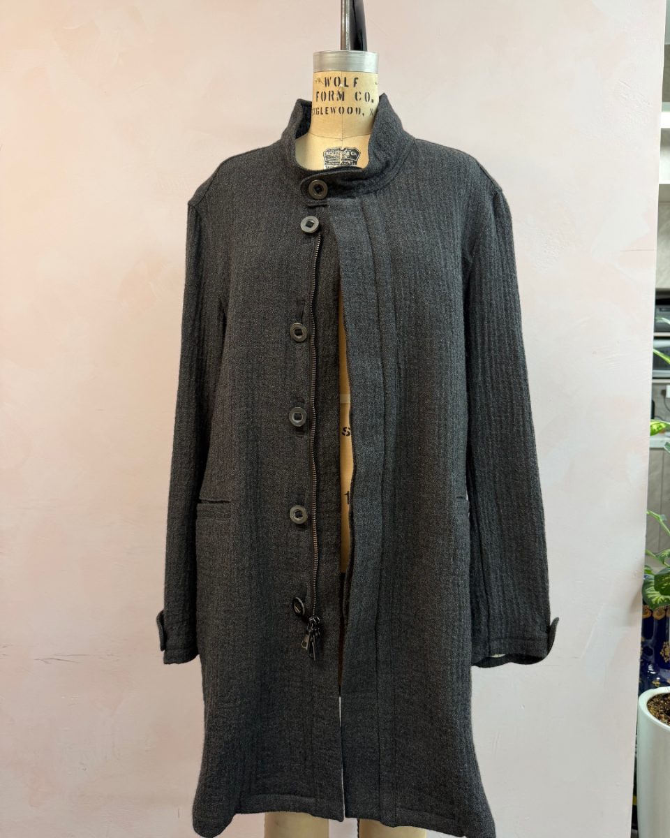 John Varvatos Gray 50 Coat (Factory Sample)