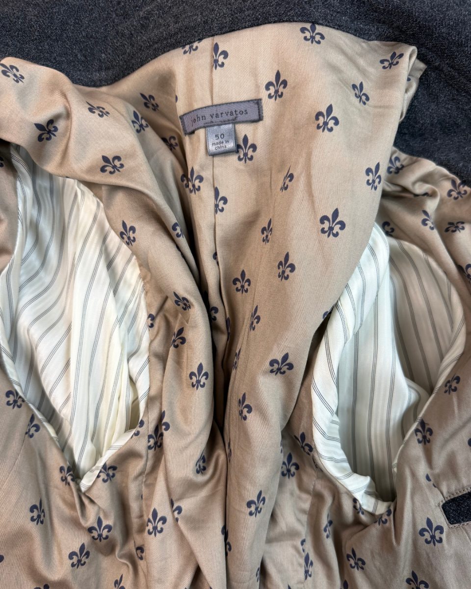 John Varvatos Gray 50 Coat (Factory Sample)