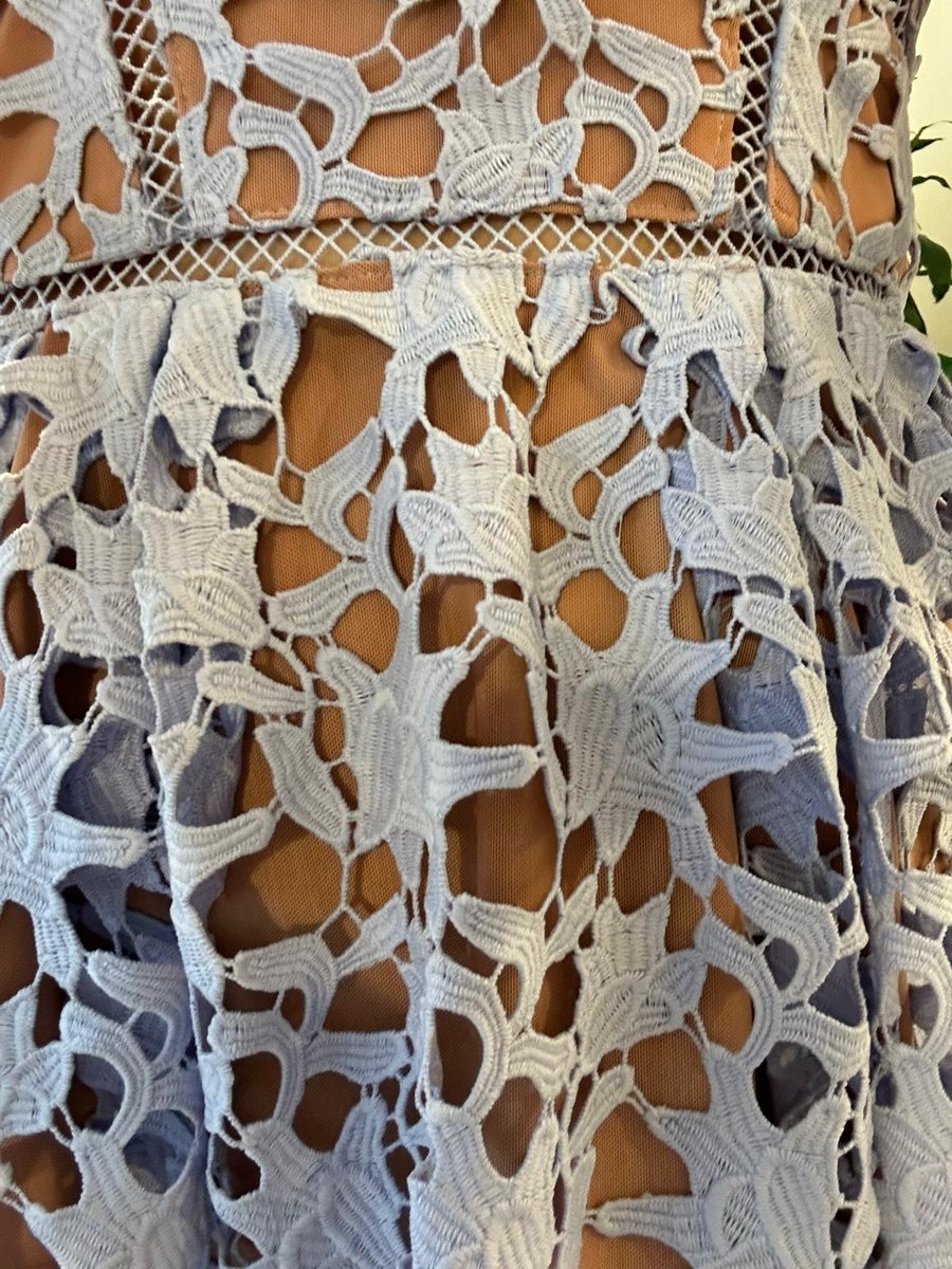 Self Portrait Azaelea Lace Dress Lilac
