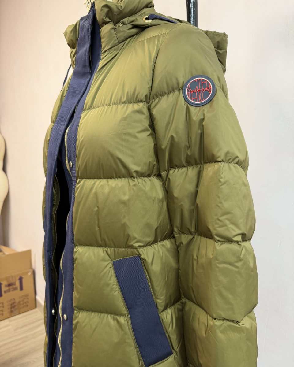 Carolina Herrera Green XS Down Jacket (Factory Sample)