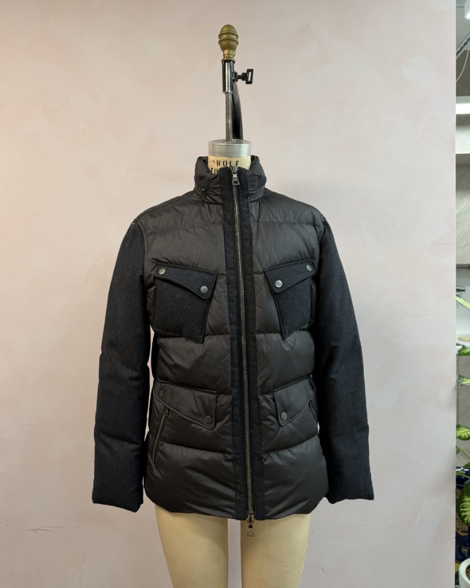 John Varvatos Black 48 Down Jacket (Factory Sample)
