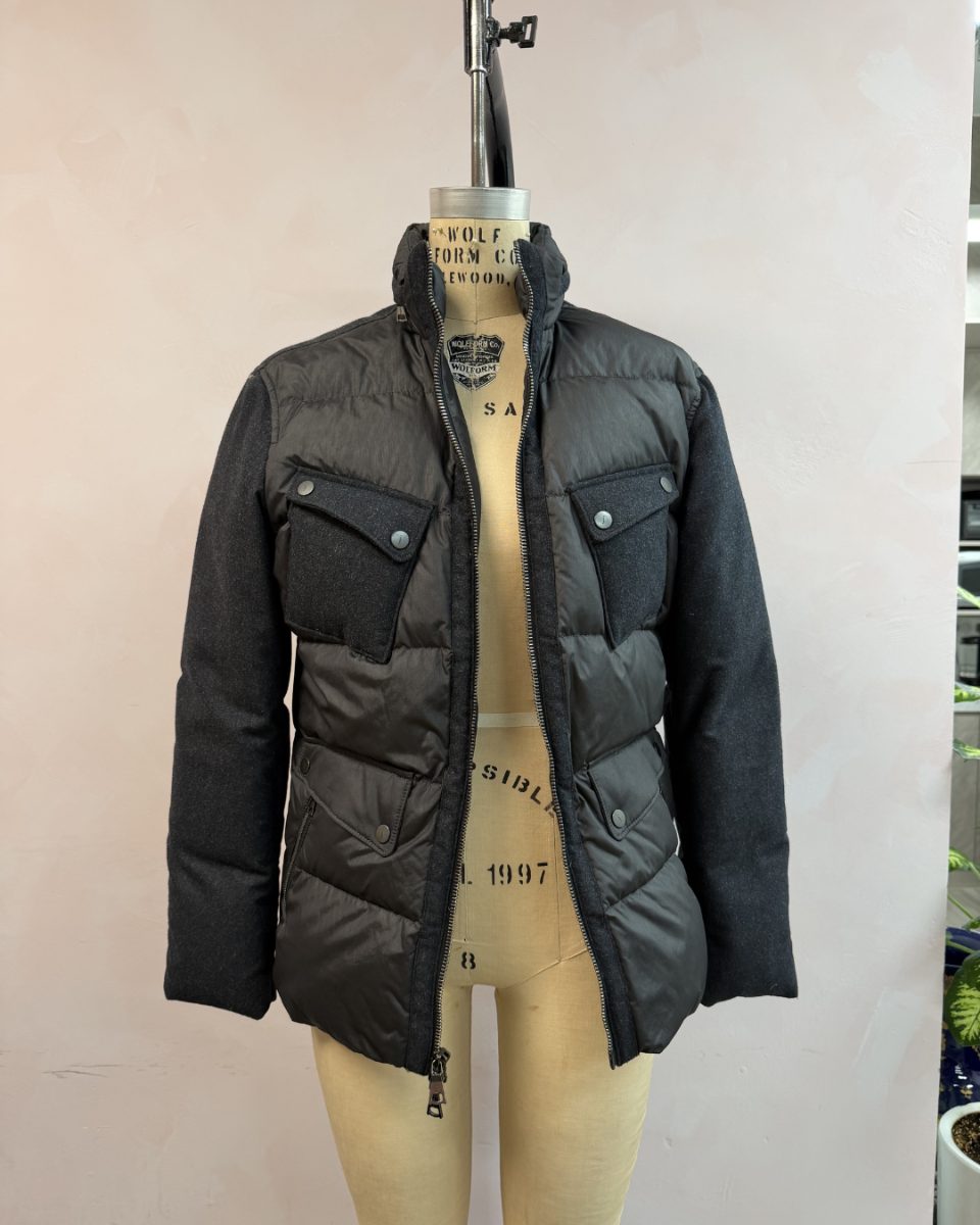 John Varvatos Black 48 Down Jacket (Factory Sample)