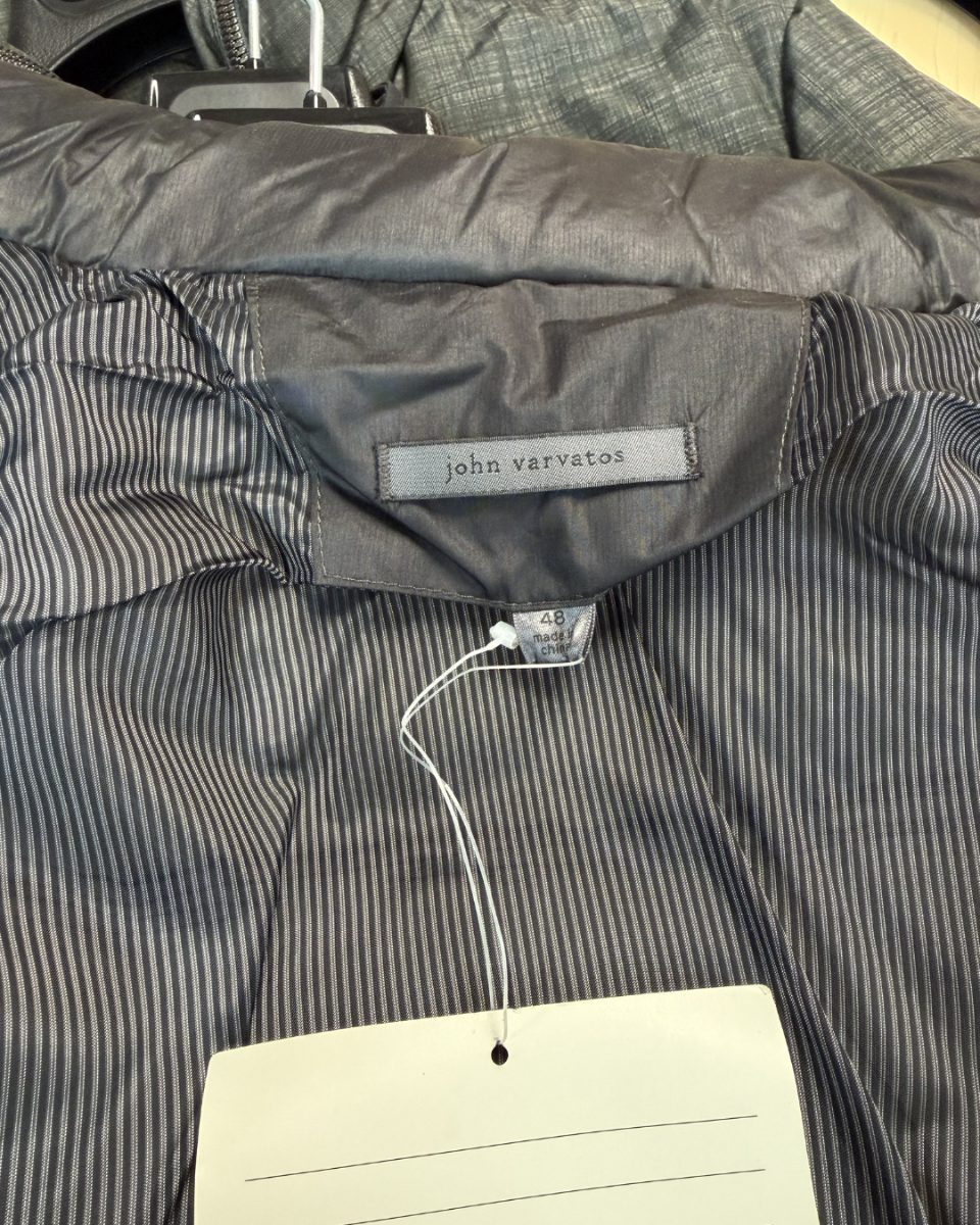 John Varvatos Black 48 Down Jacket (Factory Sample)