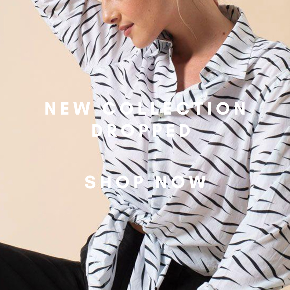 Avery Button Down - Lines White
