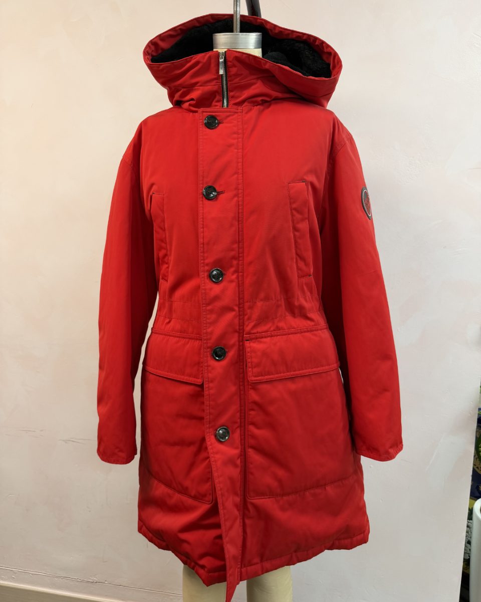 Carolina Herrera Red M Down Jacket (Factory Sample)