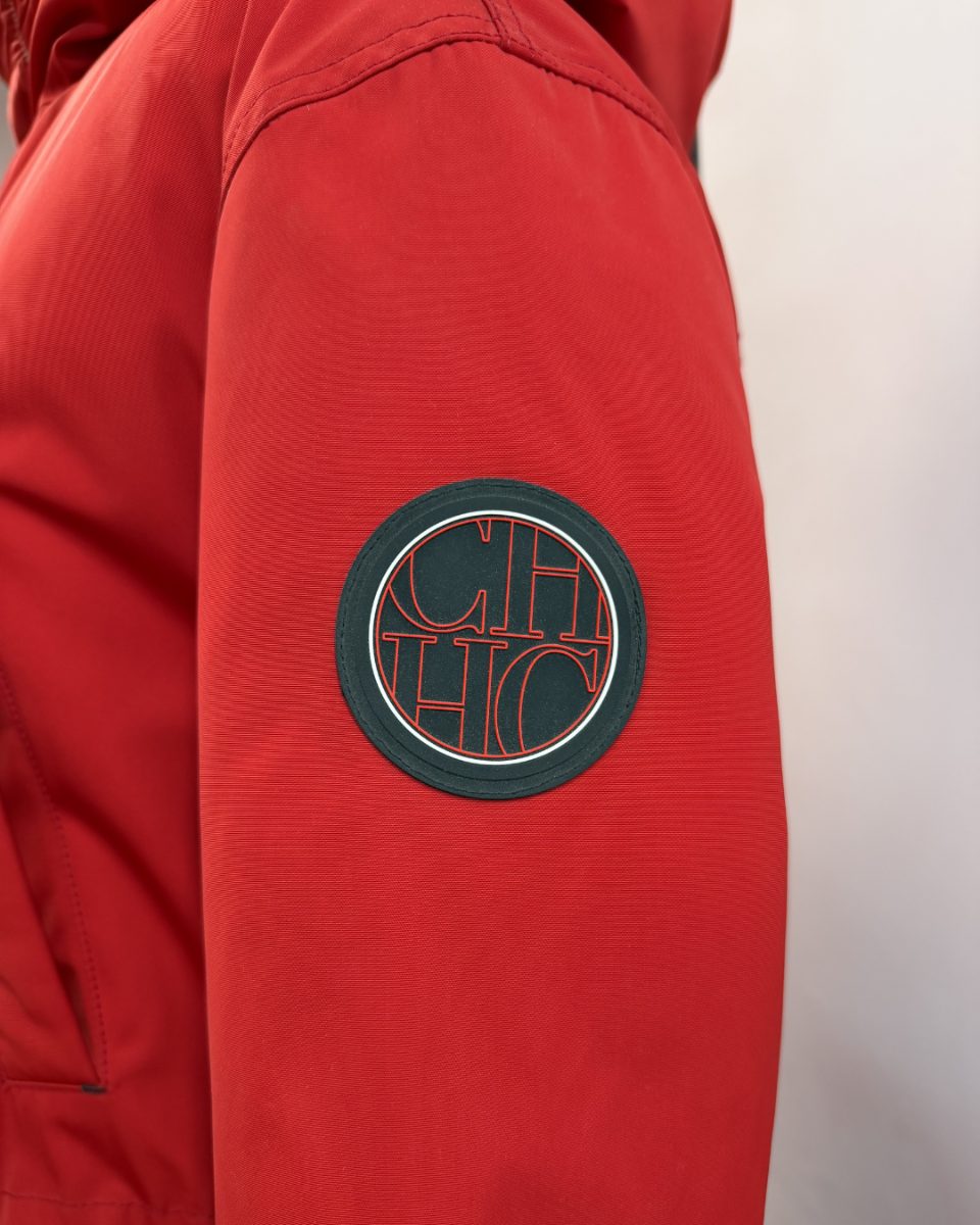 Carolina Herrera Red M Down Jacket (Factory Sample)