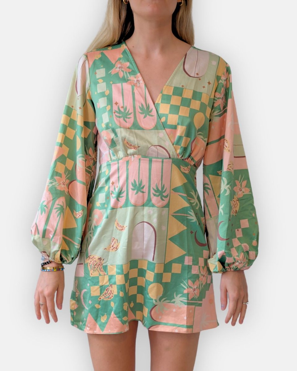 Never Fully Dressed Jardin Mini Dress