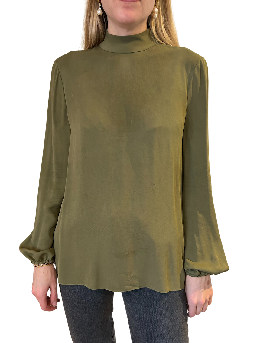 Theory Olive Shirt
