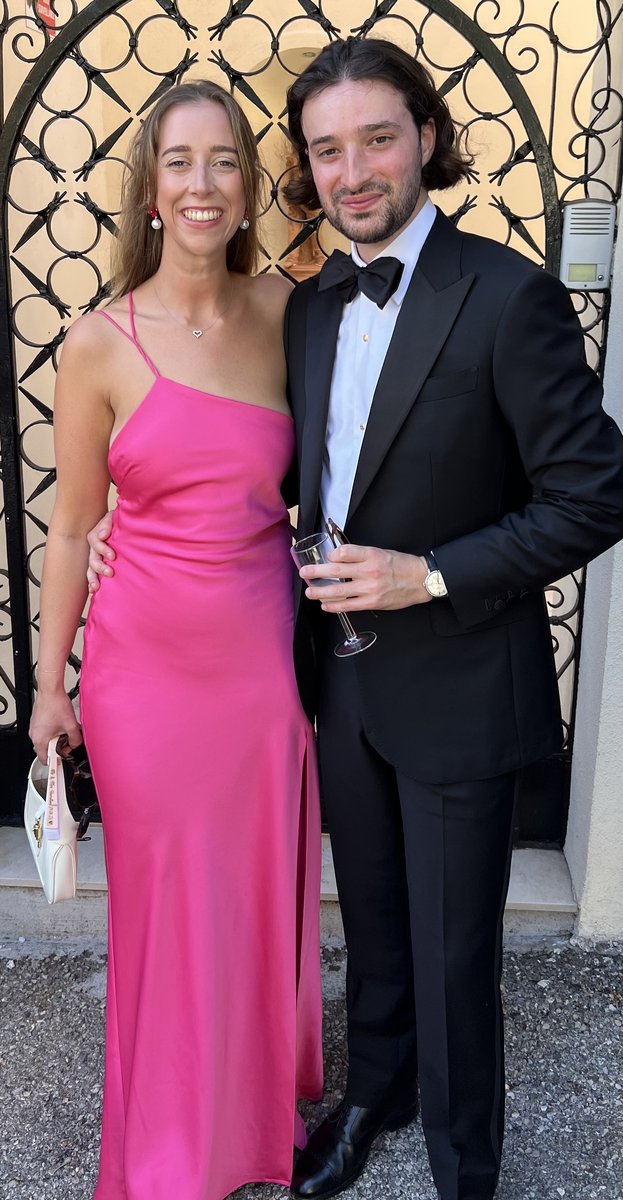 Pink Misha Floor Length Dress