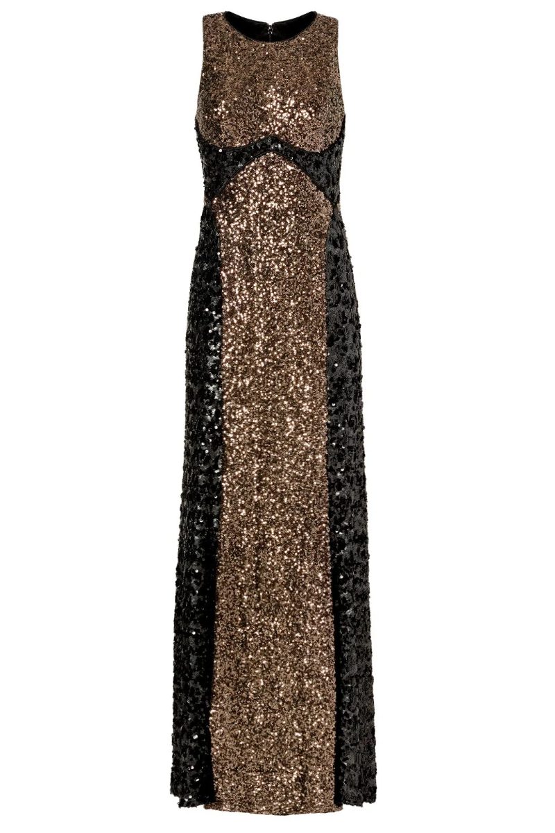 Badgley Mischika Sequined Gown