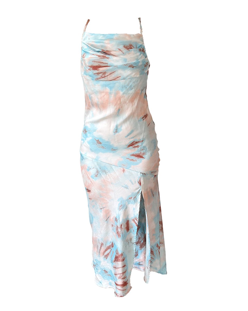 Black Coral xo Tie Dye Dress