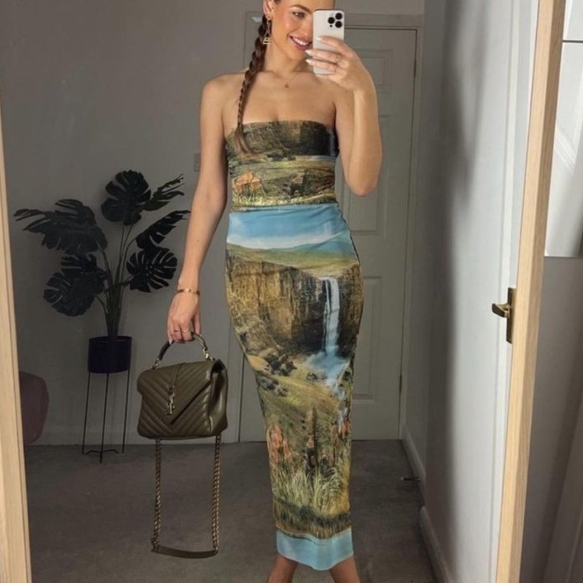 Boutique Strapless Dress