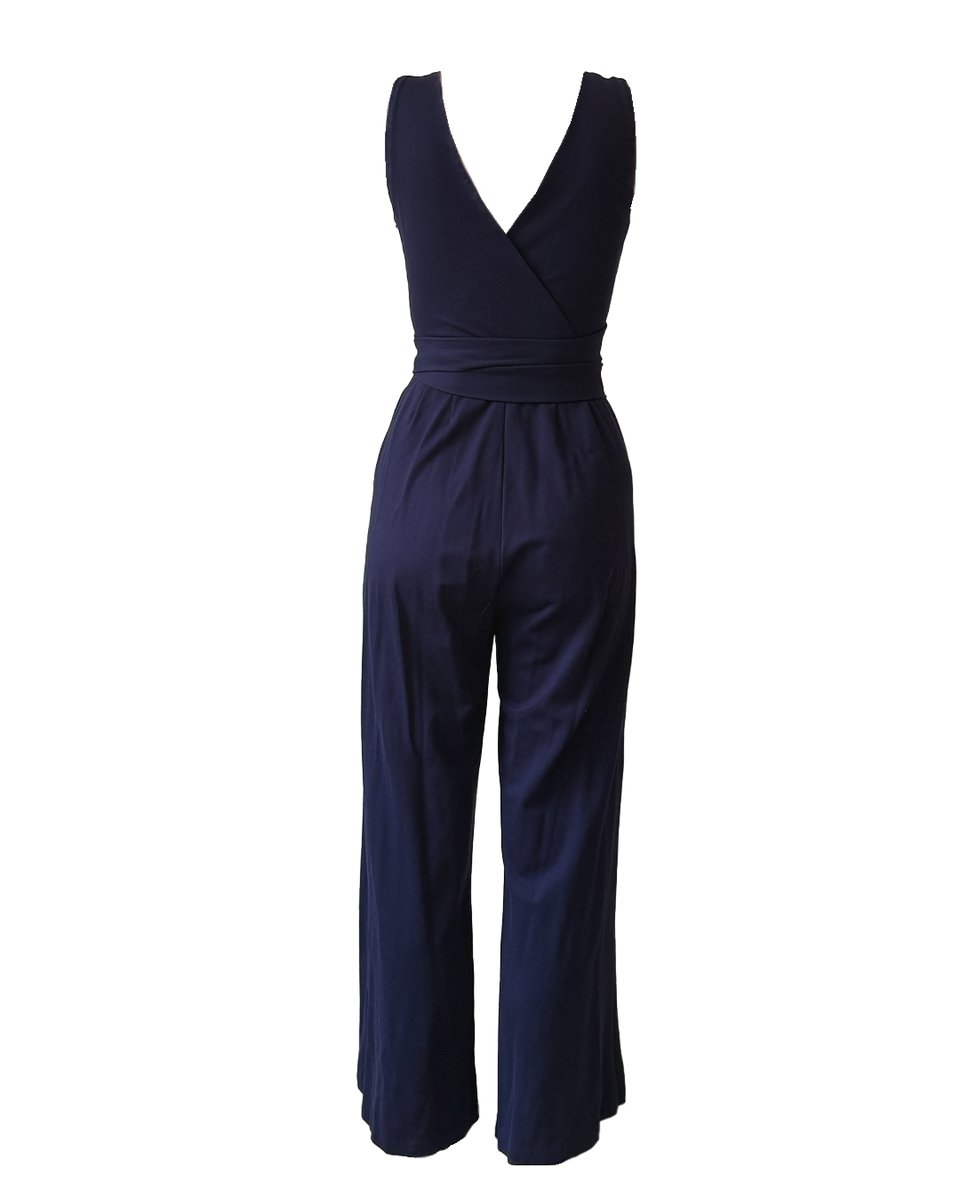 Emma Wallace Navy Jumpsuit