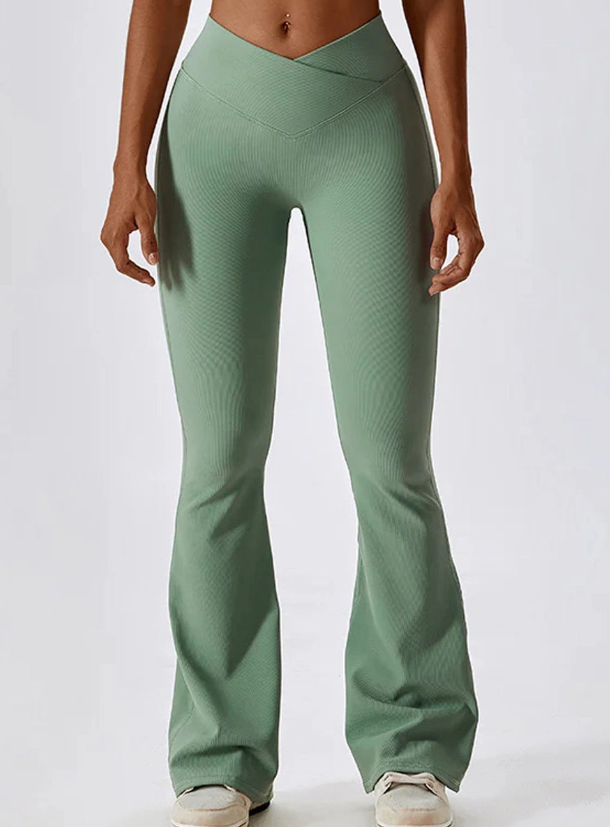 High Waist Criss Cross Leggings