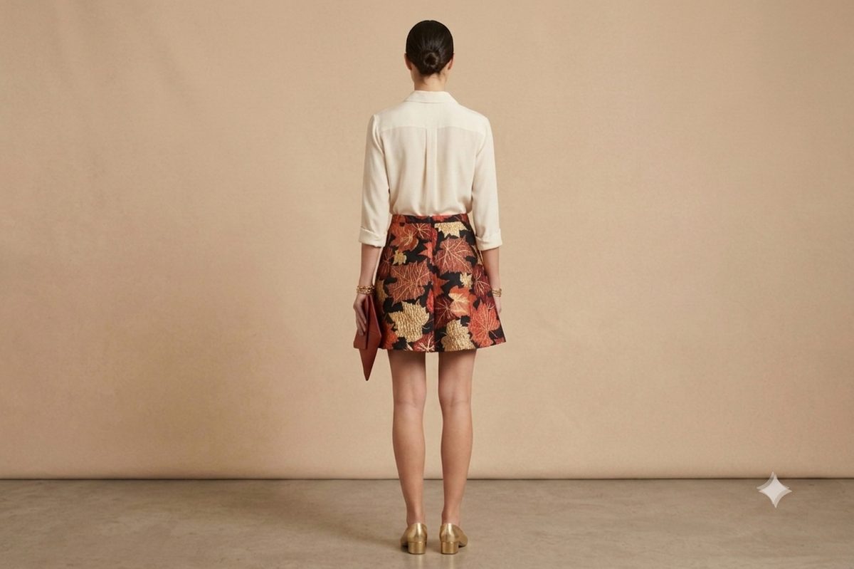 SAN FRANCISCO SKIRT SHORT LENGTH READ LEAF
