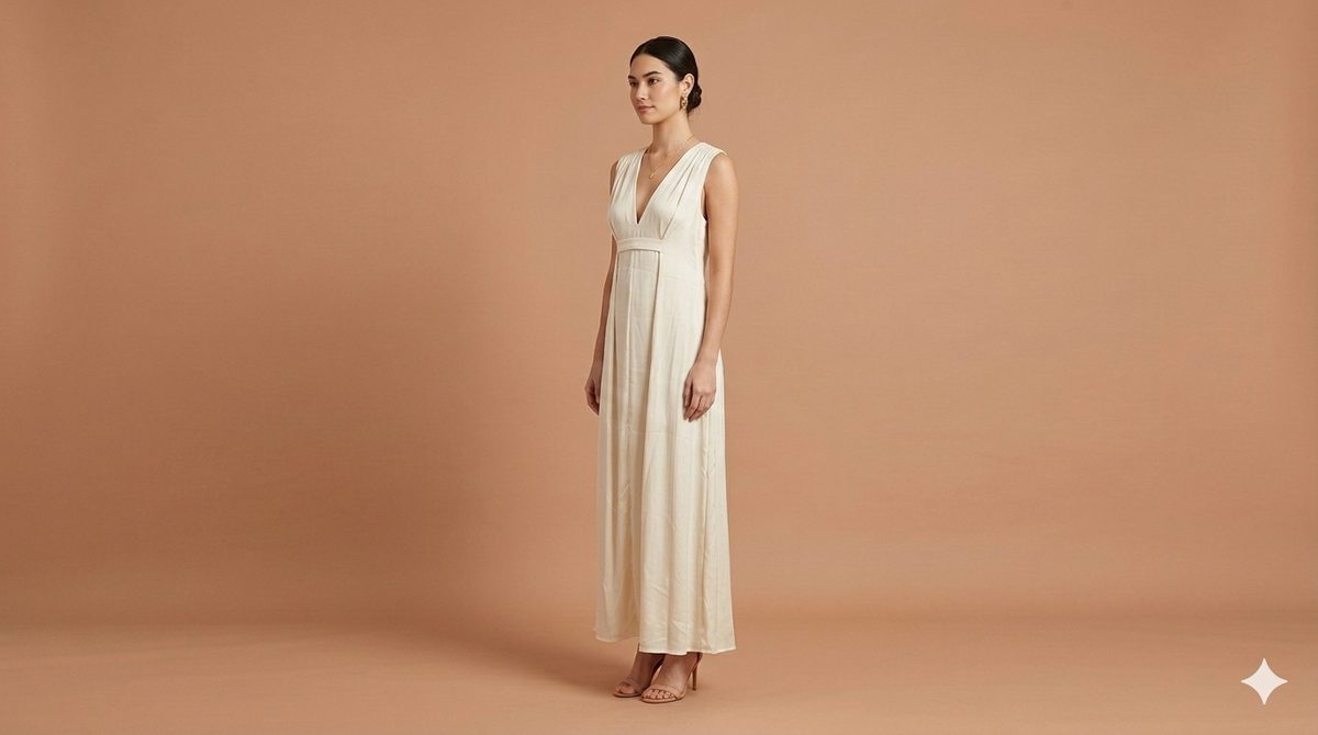 SORRENTO DRESS NO CHARMS WHITE
