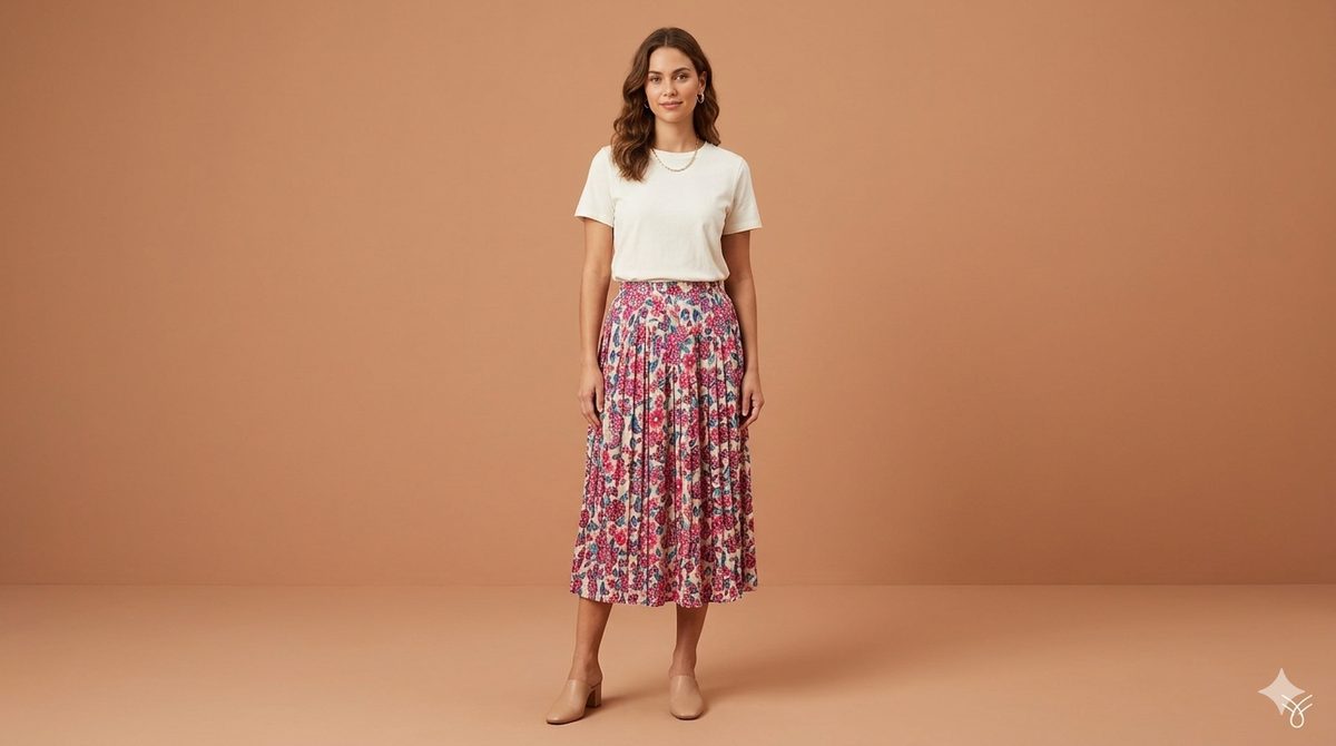 WALLET TAFFETA' SKIRT LONG LENGTH RED