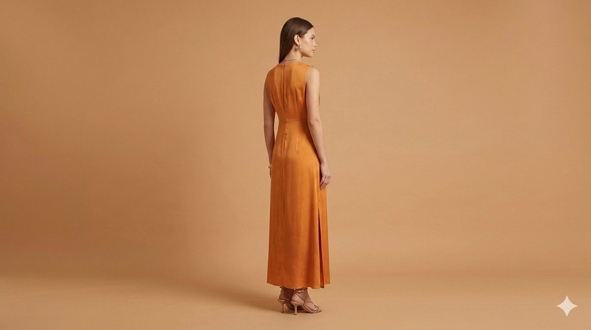 SORRENTO DRESS NO CHARMS ORANGE