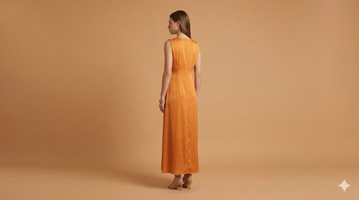 SORRENTO DRESS NO CHARMS ORANGE