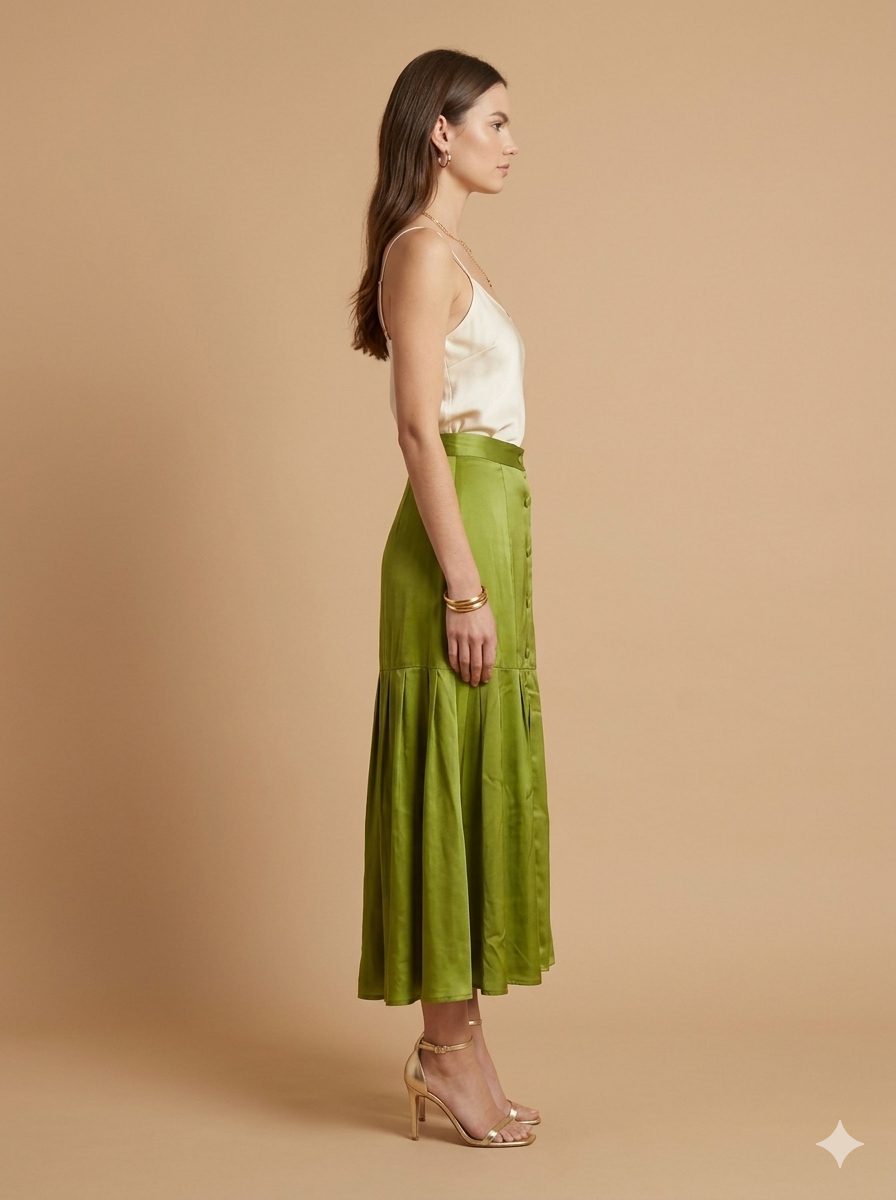 Ischia Skirt Green