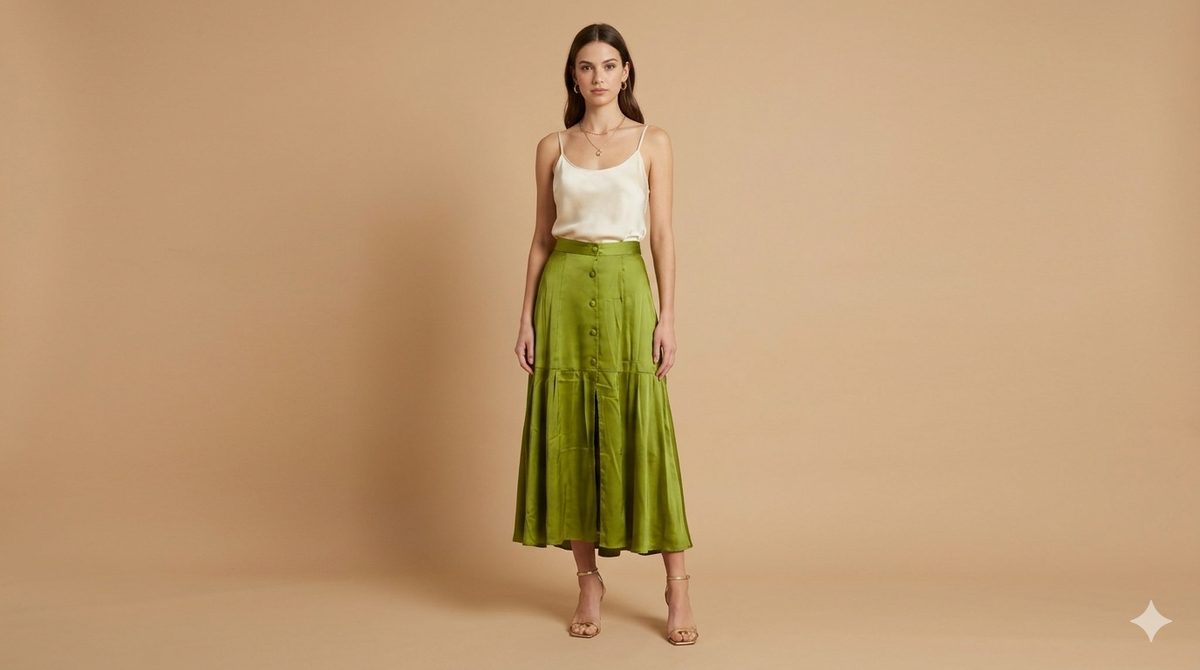 Ischia Skirt Green