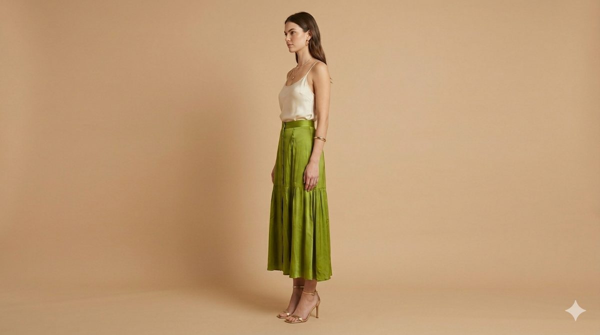 Ischia Skirt Green