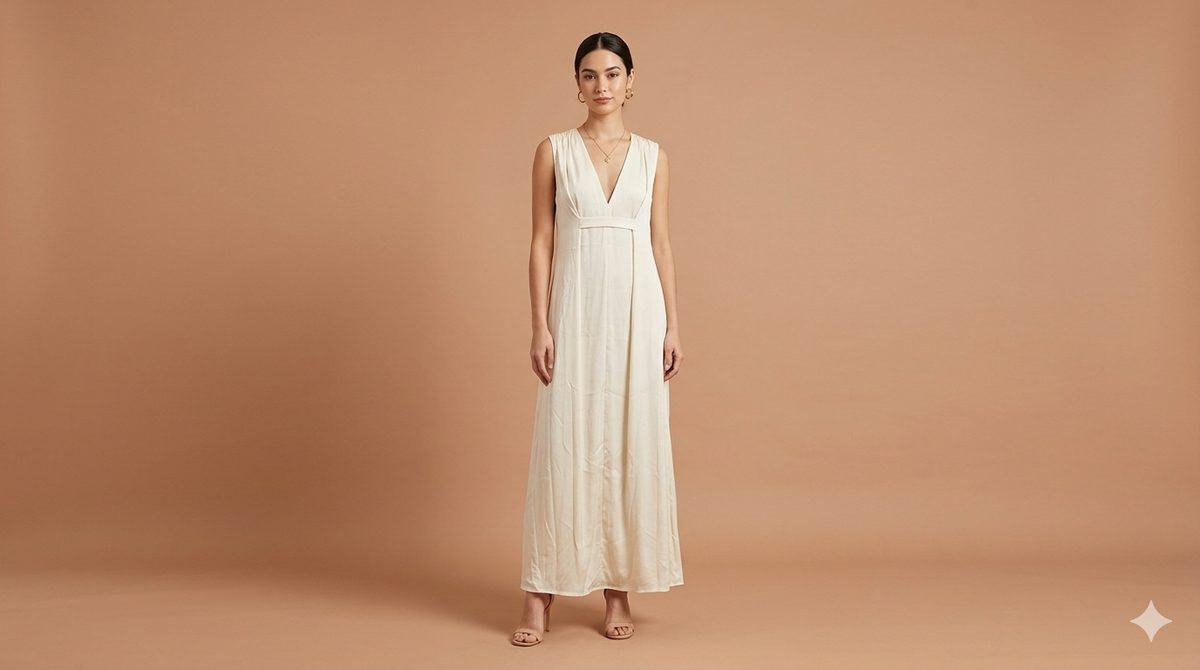 SORRENTO DRESS NO CHARMS WHITE