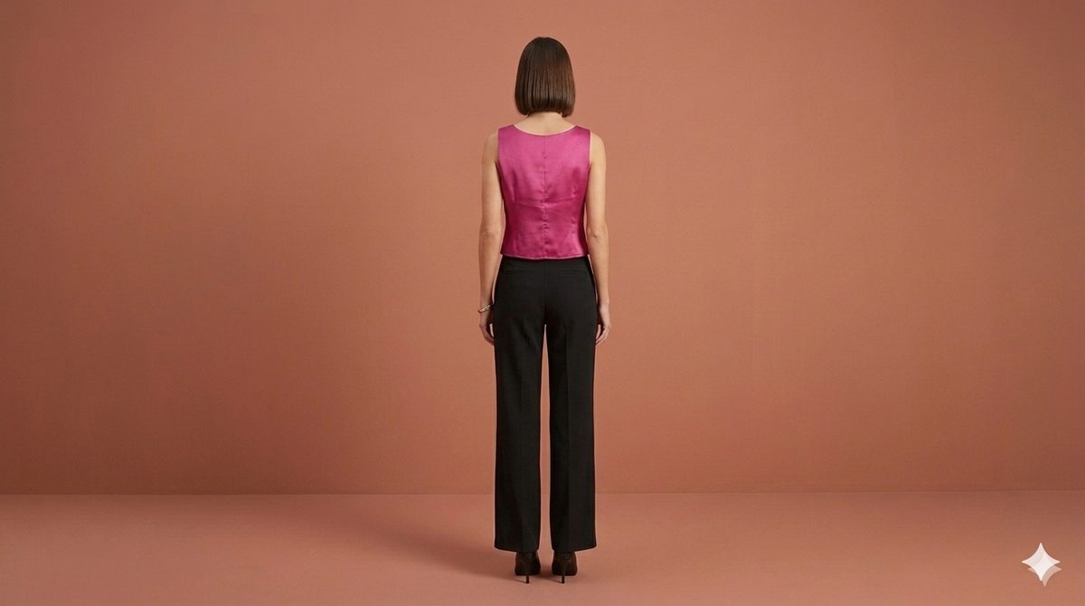 Satin Top Pink