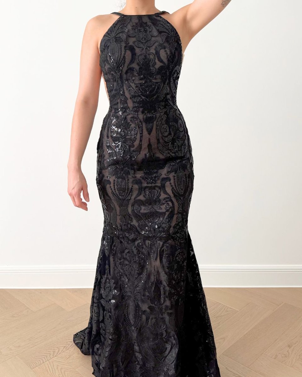 Independent Designer Black Gown