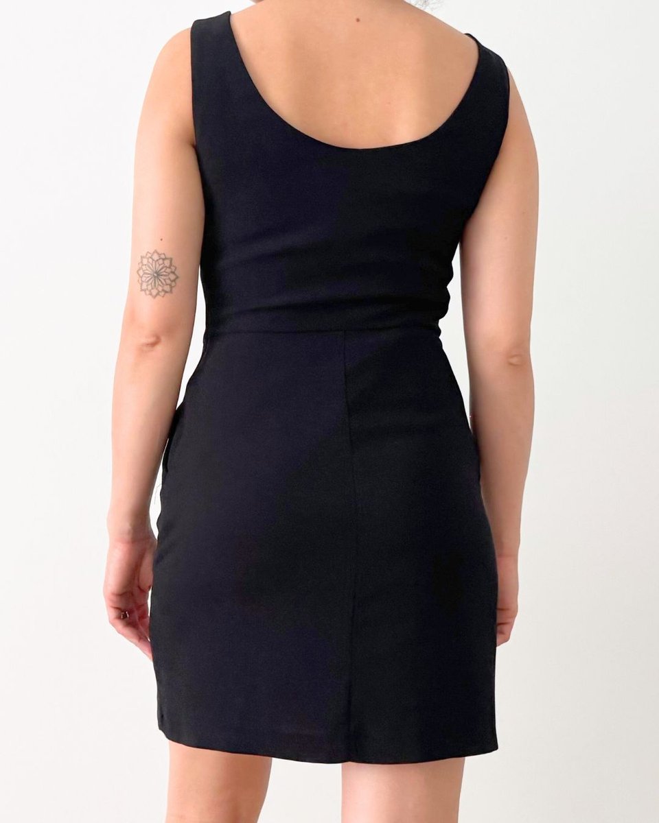 Mudo Black Short Dress