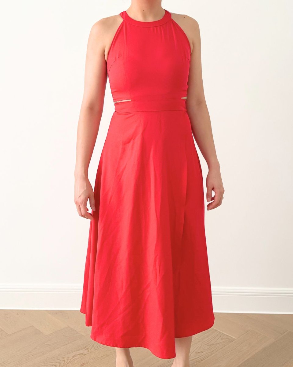 Red Midi Dress