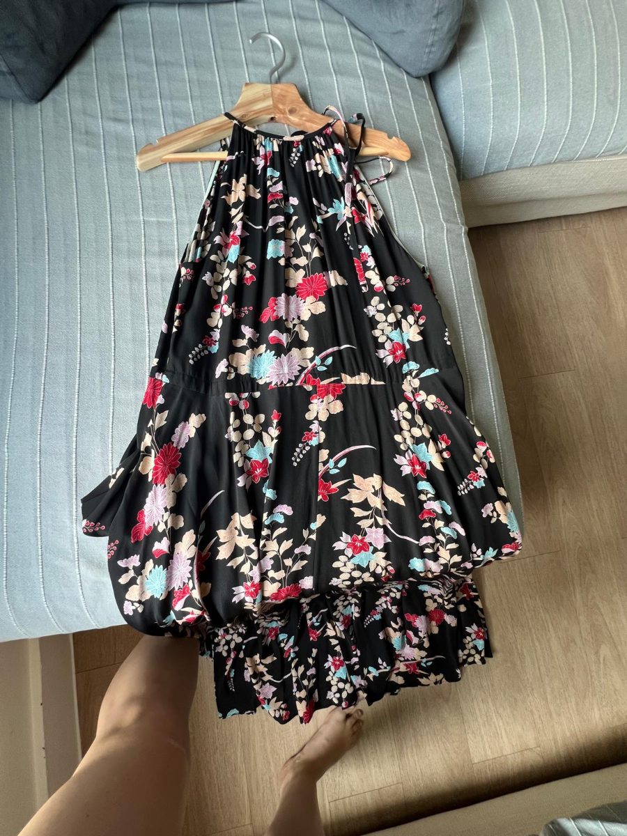 Diane von Furstenburg Maxi Halterneck Dress