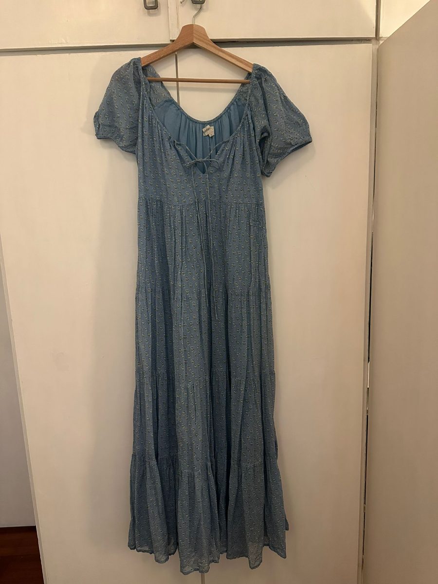 Daughters Of India - Sita Maxi Dress - Bluebell