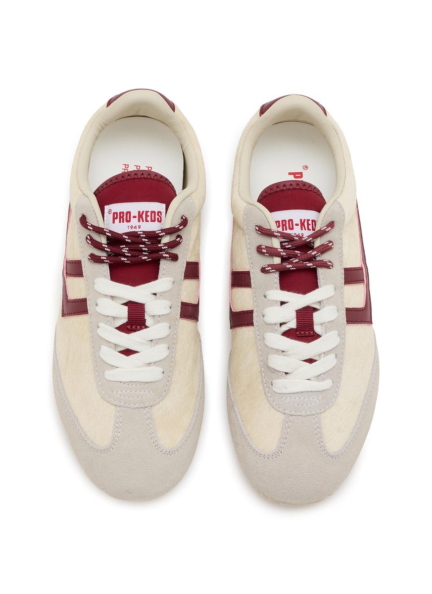Pro Keds 1949 Low-Top Sneakers – White/Red Chevron