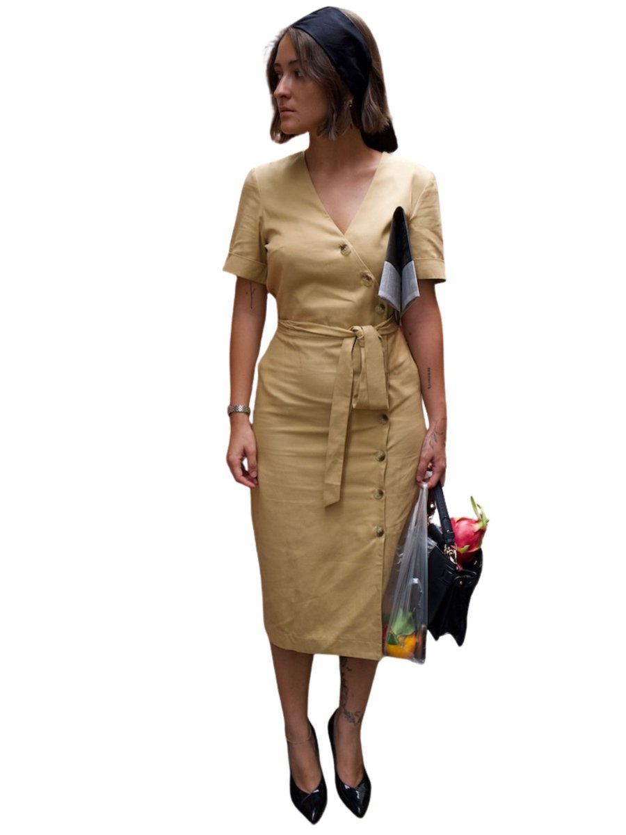 Emelie Dress Mustard