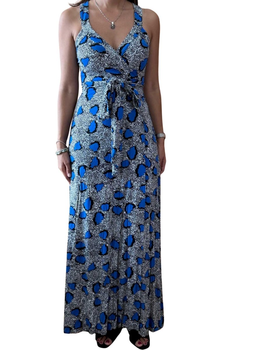 Diane von Furstenberg Long Wrap dress