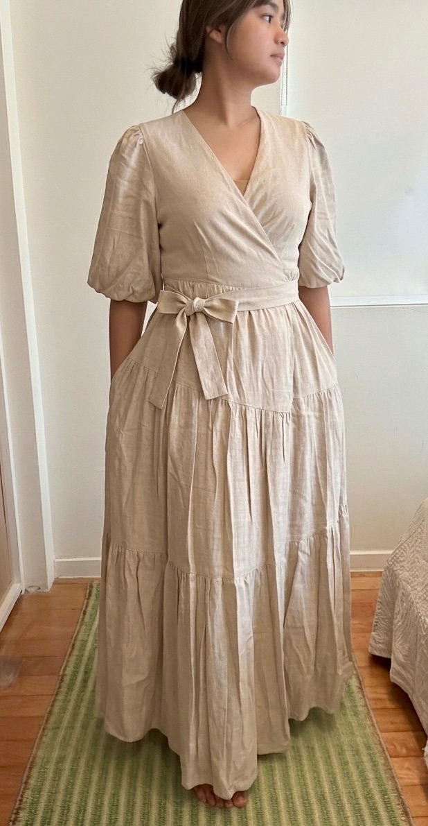 In Good Company  Maxi Wrap Dress