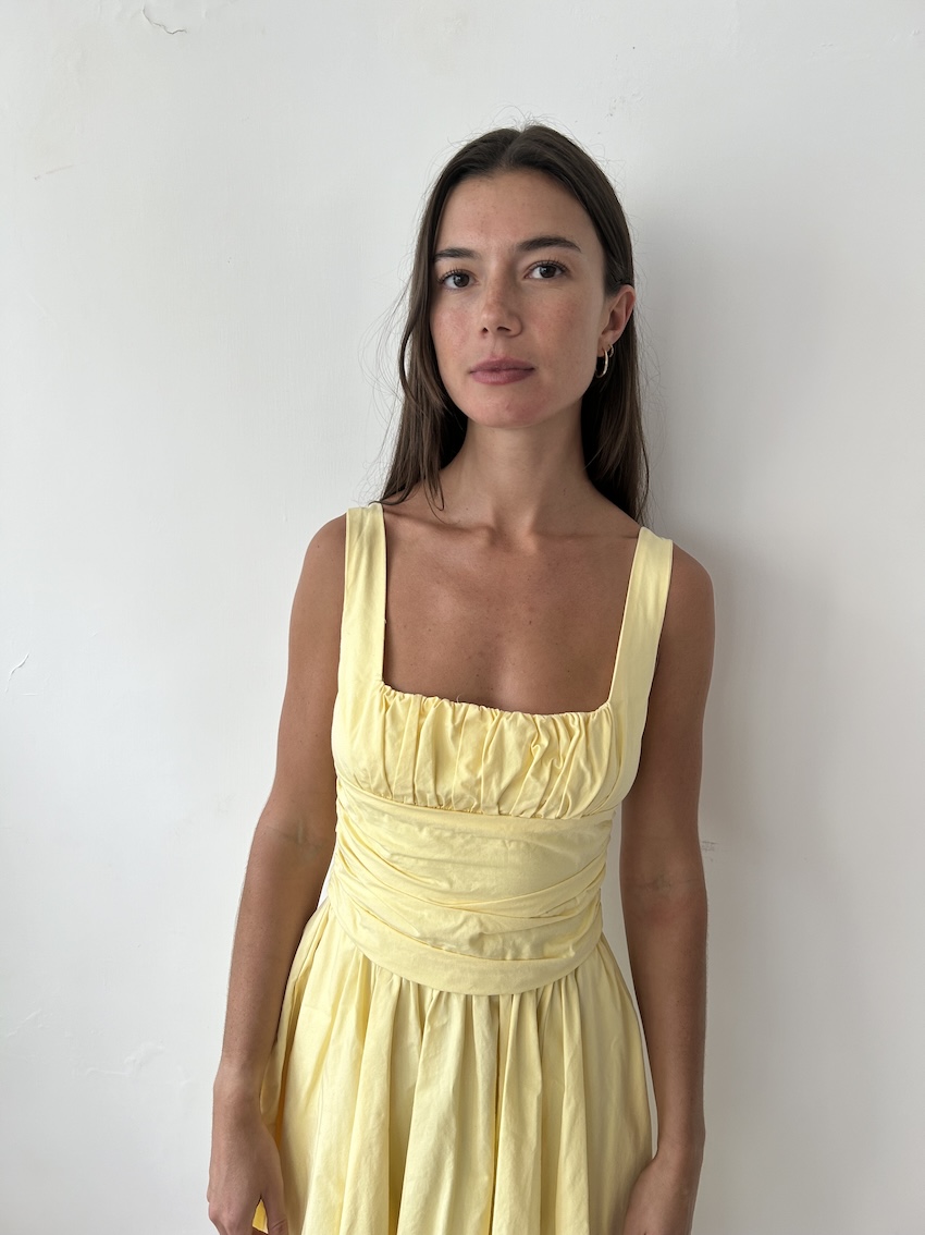 Kate Moss Yellow Dress