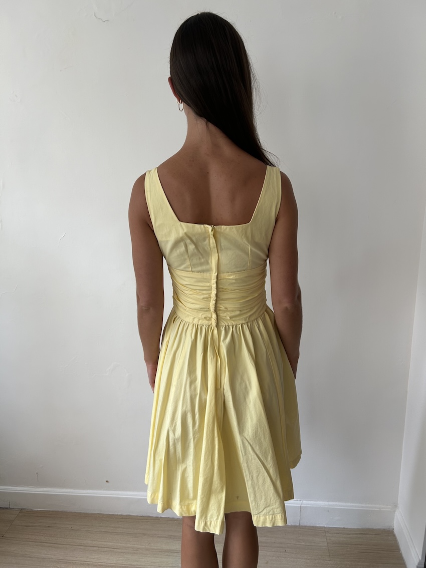 Kate Moss Yellow Dress